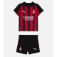 AC Milan Christopher Nkunku #18 Replike Domaci Dres za djecu 2025-26 Kratak Rukav (+ Kratke hlače)